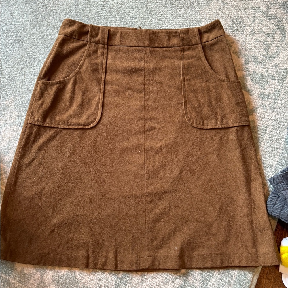 Bb Dakota suede feel skirt